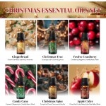 Christmas Gifts Set with Xmas Candles & Christmas Essential Oils Set for Women & Men, Holiday Candle Gifts, Soy Candles Home Scented, Essential Oils for Diffusers for Home