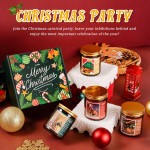 Christmas Gifts Set with Xmas Candles & Christmas Essential Oils Set for Women & Men, Holiday Candle Gifts, Soy Candles Home Scented, Essential Oils for Diffusers for Home