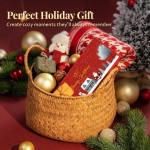 Winter Essential Oil Set, Essential Oils for Diffusers for Home, Fragrance Oil Gift Set | Gingerbread, Candy, Christmas Tree, Spice, Cranberry, Apple Cider | Aromatherapy, Candle & Soap Making