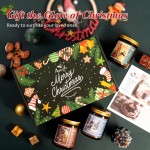 Christmas Candles | Christmas Garland Scented Candle, Holiday Soy Wax Candles for Home Scented, Aromatherapy Gifts for Women and Men, Cozy Winter Candle for Home Decor, 7 oz