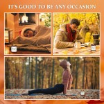 Fall Candle Set | 4 Pack Scented Candles for Home - Candle Gifts for Women Men, Soy Candles Home Scented | Autumn Fragrance of - Apple Pie/Cinnamon/Harvest/Wreath
